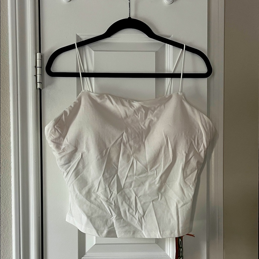 OGL Spaghetti Strap Tank Top BUILT IN BRA